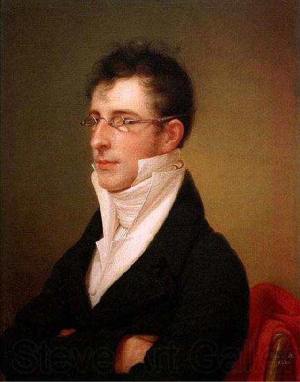 Rembrandt Peale Portrait of Rubens Peale